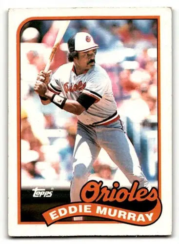 1989 Topps #625 Eddie Murray Baltimore Orioles Baseball Cards EX/NM ID:61575 - Baseball Card Single