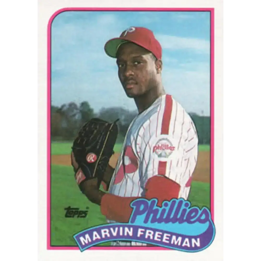 1989 Topps #634 Marvin Freeman NM-MT Philadelphia Phillies Baseball Card - Baseball Card Single