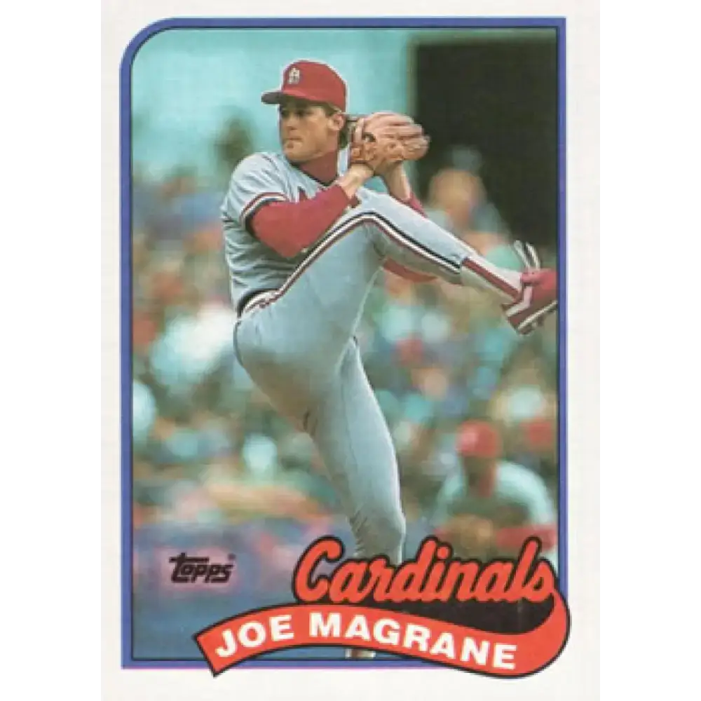 1989 Topps #657 Joe Magrane NM-MT St. Louis Cardinals Baseball Card - Baseball Card Single
