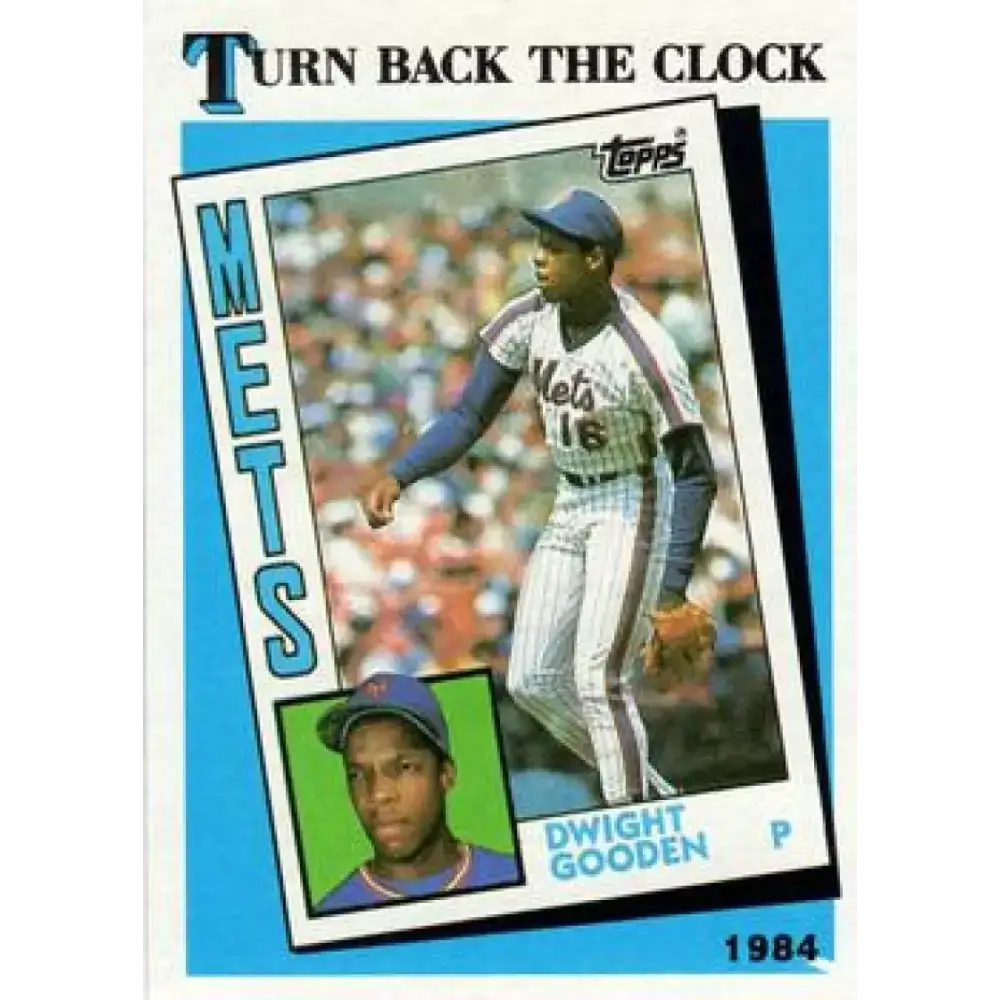 1989 Topps #661 Dwight Gooden NM-MT New York Mets Baseball Card - Baseball Card Single