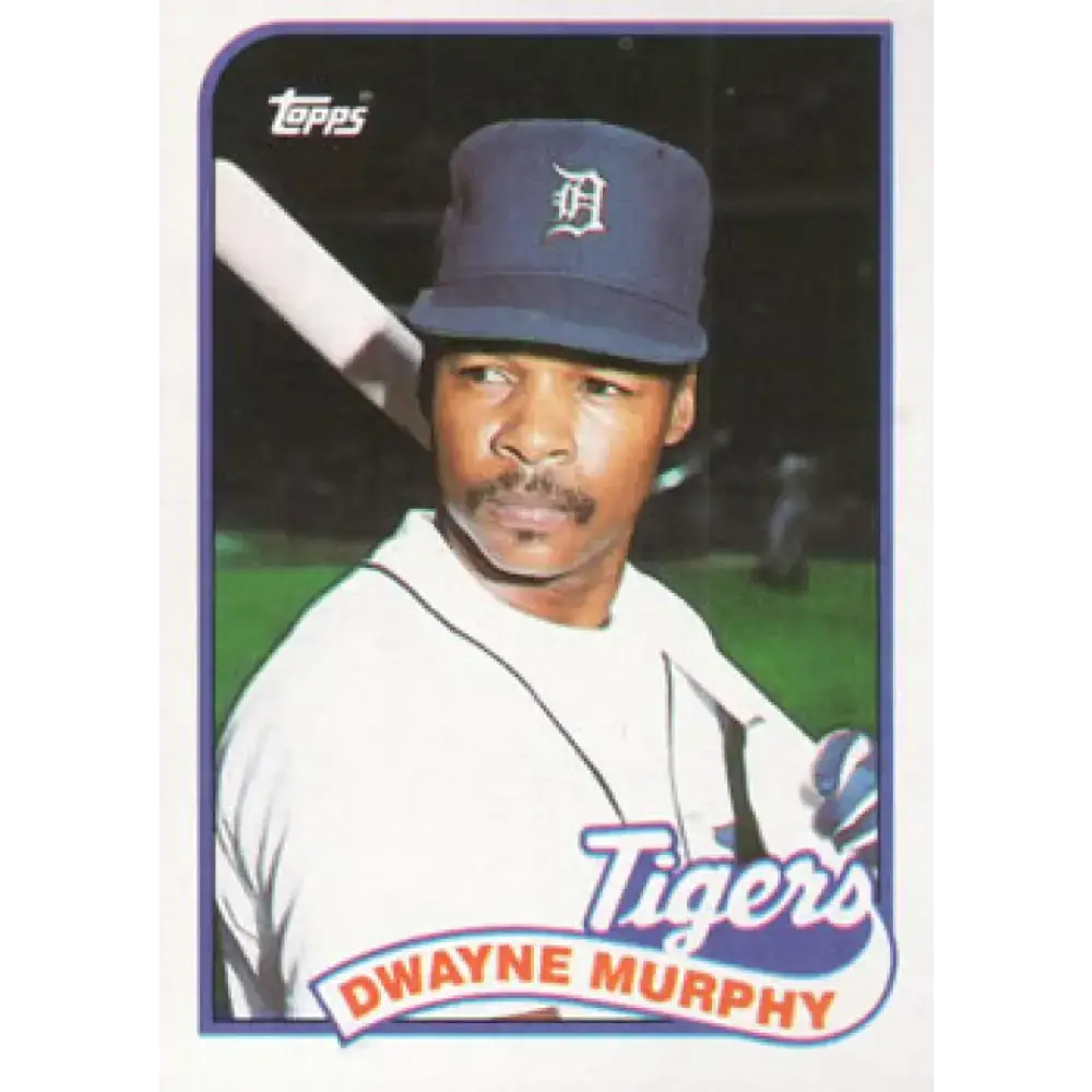 1989 Topps #667 Dwayne Murphy NM-MT Detroit Tigers Baseball Card - Baseball Card Single