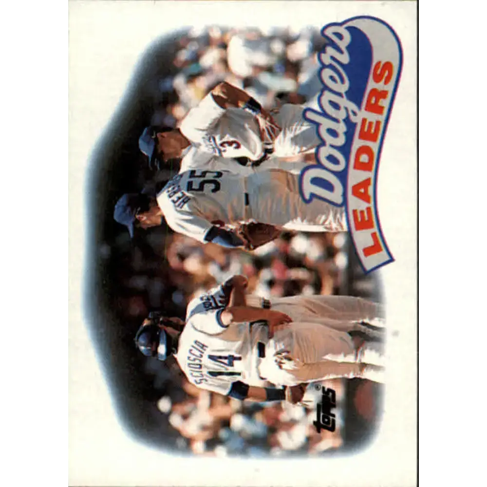 1989 Topps #669 Orel Hershiser Los Angeles Dodgers TL NM-MT Los Angeles Dodgers Baseball Card - Baseball Card Single