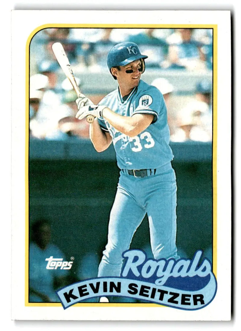 1989 Topps #670 Kevin Seitzer - Baseball Card Single