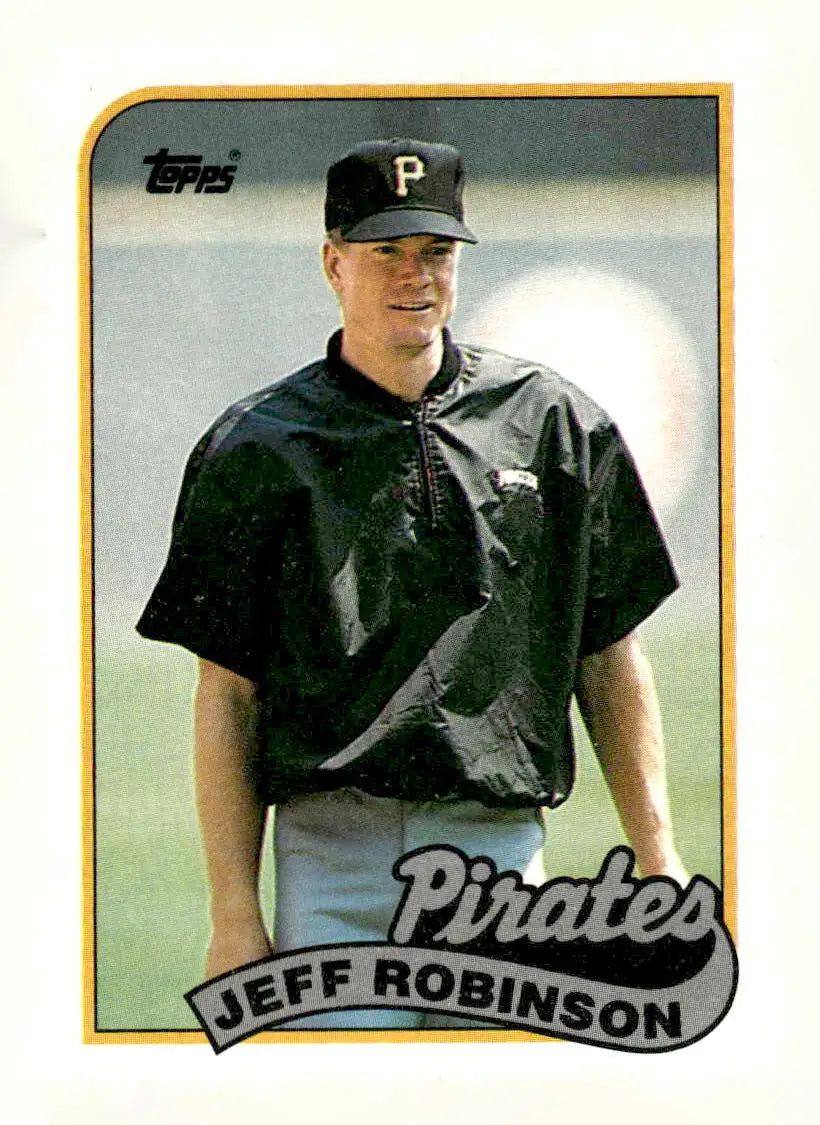 1989 Topps #681 Jeff Robinson - Baseball Card Single