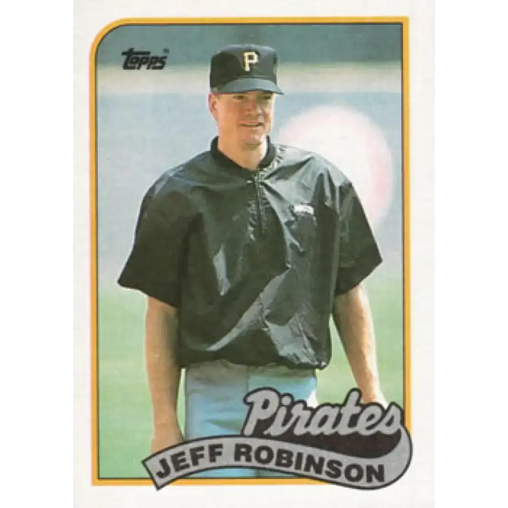 1989 Topps #681 Jeff Robinson NM-MT Pittsburgh Pirates Baseball Card - Baseball Card Single