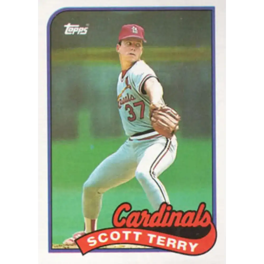 1989 Topps #686 Scott Terry NM-MT St. Louis Cardinals Baseball Card - Baseball Card Single