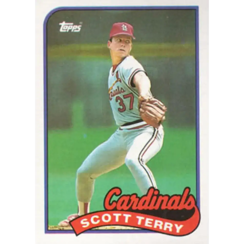 1989 Topps #686 Scott Terry NM-MT St. Louis Cardinals Baseball Card - Baseball Card Single