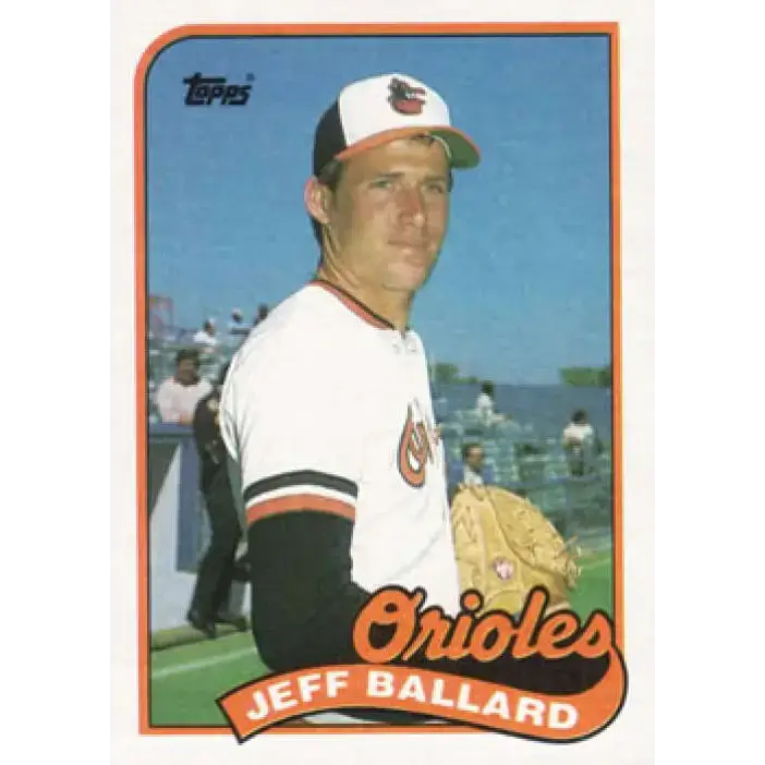1989 Topps #69 Jeff Ballard NM-MT Baltimore Orioles Baseball Card - Baseball Card Single