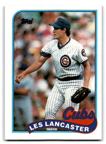 1989 Topps #694 Les Lancaster NM-MT Cubs ID:72357 - Baseball Card Single
