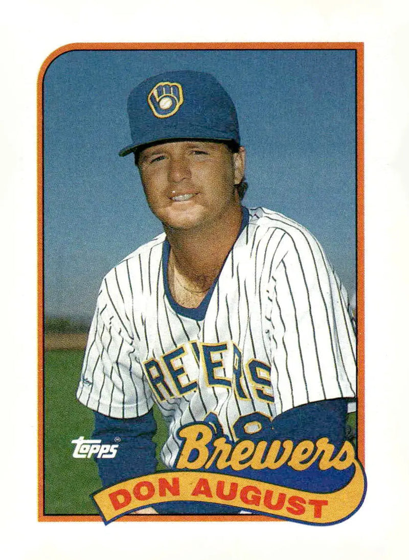 1989 Topps #696 Don August - Baseball Card Single