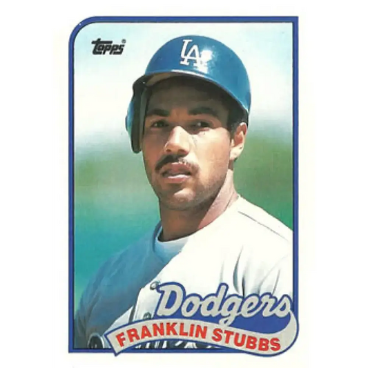 1989 Topps #697b Franklin Stubbs COR NM-MT Los Angeles Dodgers Baseball Card - Baseball Card Single