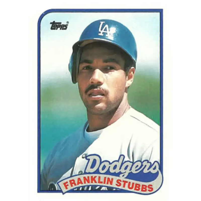 1989 Topps #697b Franklin Stubbs COR NM-MT Los Angeles Dodgers Baseball Card - Baseball Card Single