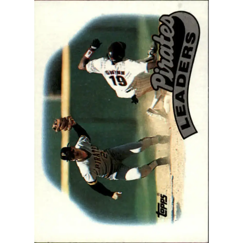 1989 Topps #699 Al Pedrique Pittsburgh Pirates TL NM-MT Pittsburgh Pirates Baseball Card - Baseball Card Single