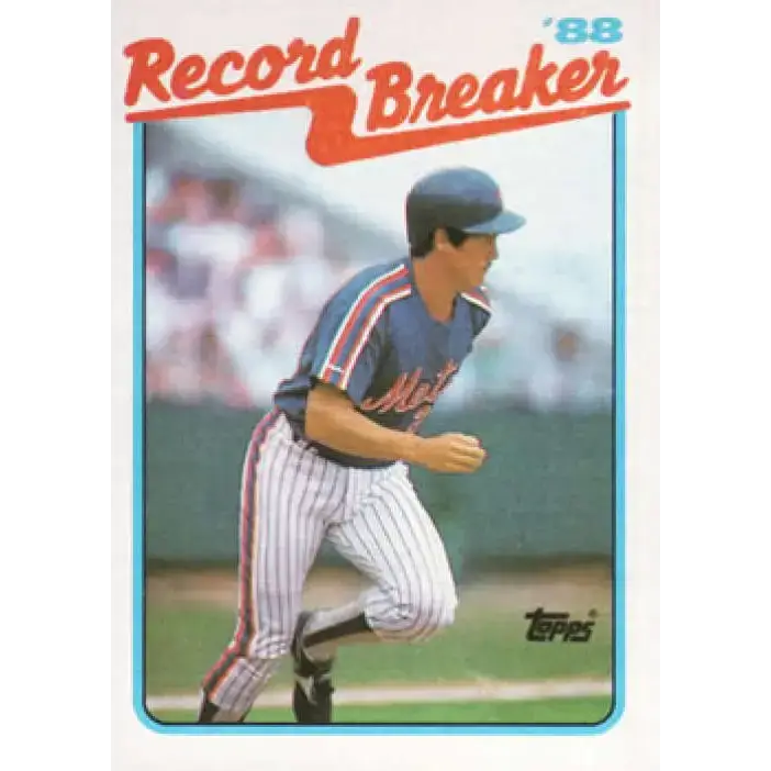 1989 Topps #7 Kevin McReynolds RB NM-MT New York Mets Baseball Card - Baseball Card Single