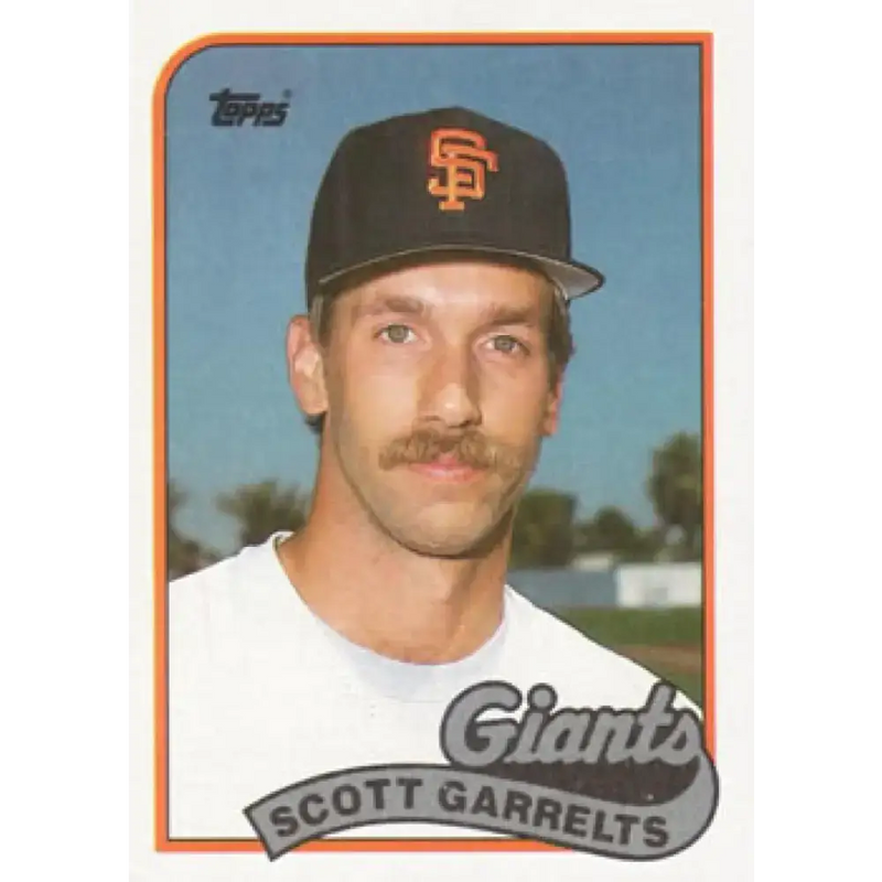 1989 Topps #703 Scott Garrelts NM-MT San Francisco Giants Baseball Card - Baseball Card Single