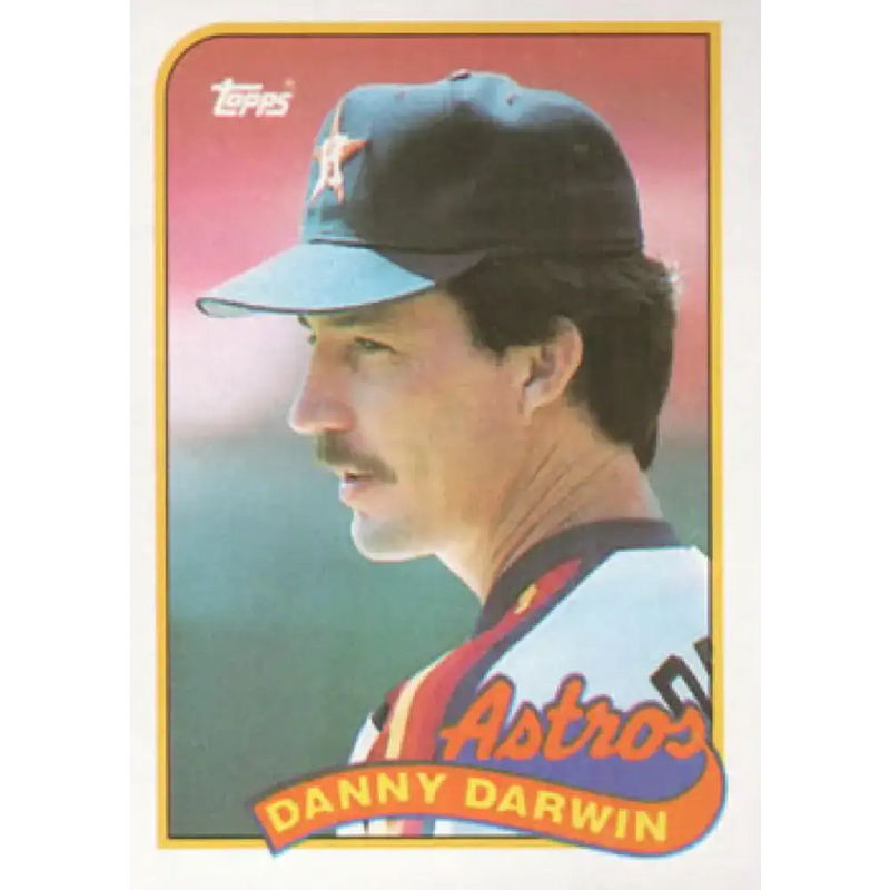 1989 Topps #719 Danny Darwin NM-MT Houston Astros Baseball Card - Baseball Card Single