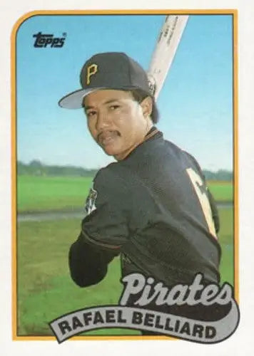 1989 Topps #723 Rafael Belliard NM-MT Pirates - Baseball Card Single