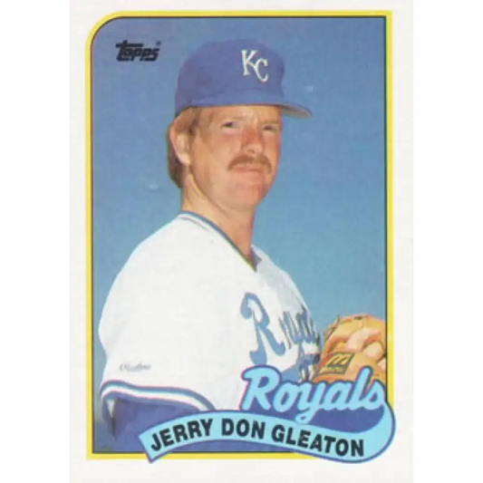 1989 Topps #724 Jerry Don Gleaton NM-MT Kansas City Royals Baseball Card - Baseball Card Single