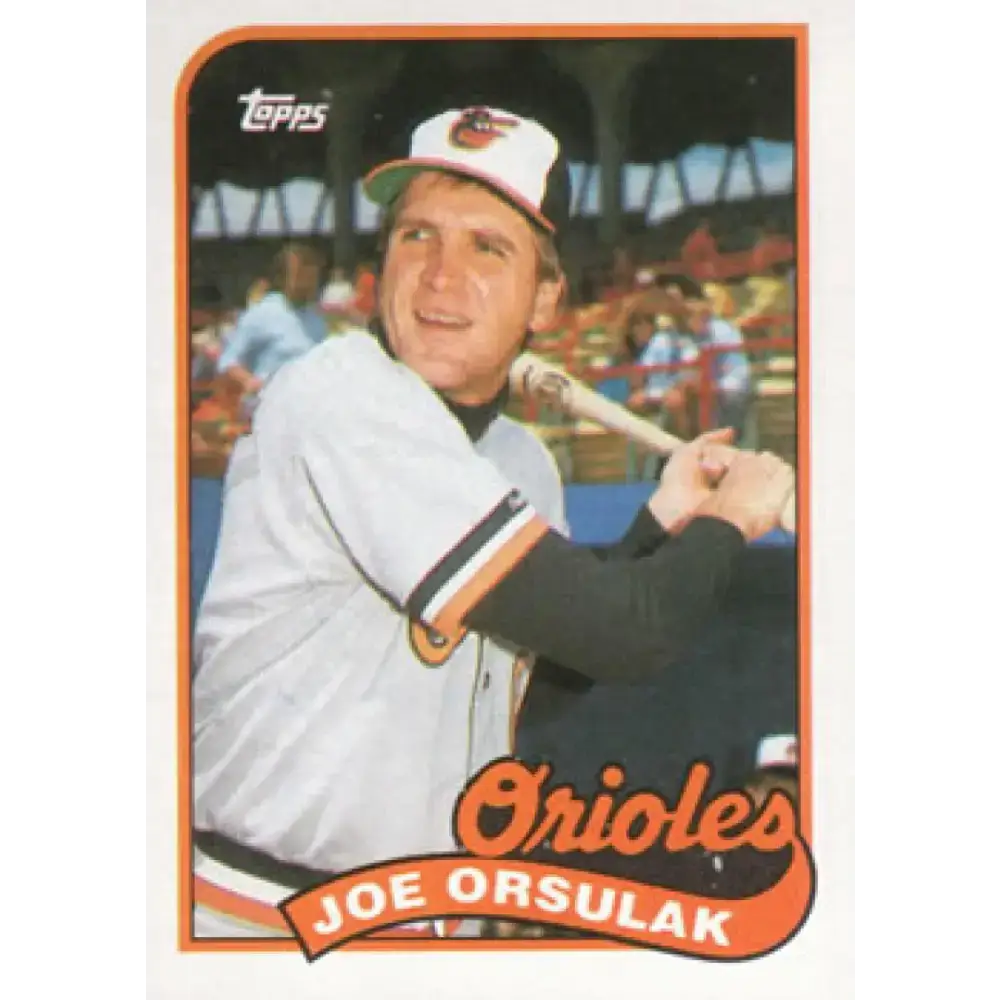 1989 Topps #727 Joe Orsulak NM-MT Baltimore Orioles Baseball Card - Baseball Card Single