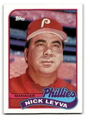 1989 Topps #74 Nick Leyva - Baseball Card Single