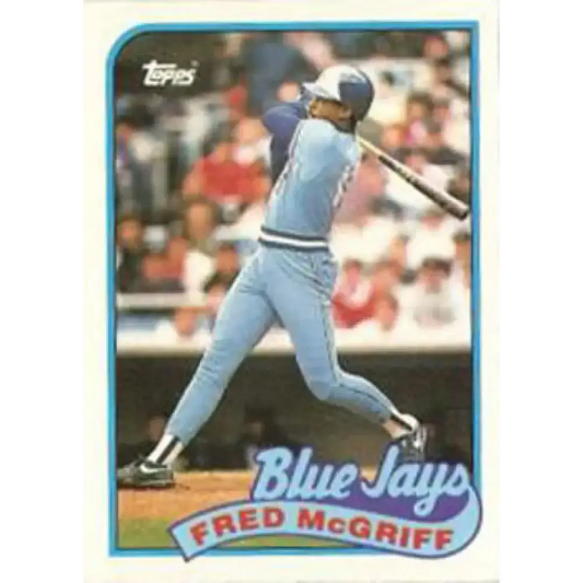 1989 Topps #745 Fred McGriff NM-MT Toronto Blue Jays Baseball Card - Baseball Card Single