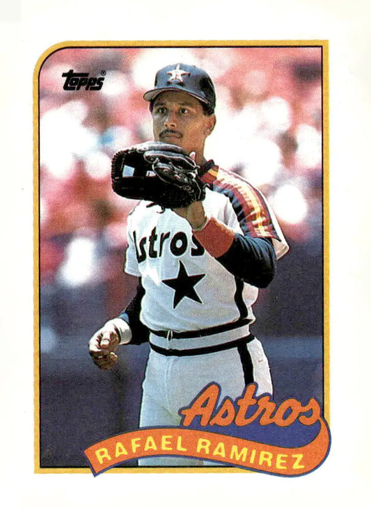 1989 Topps #749 Rafael Ramirez - Baseball Card Single