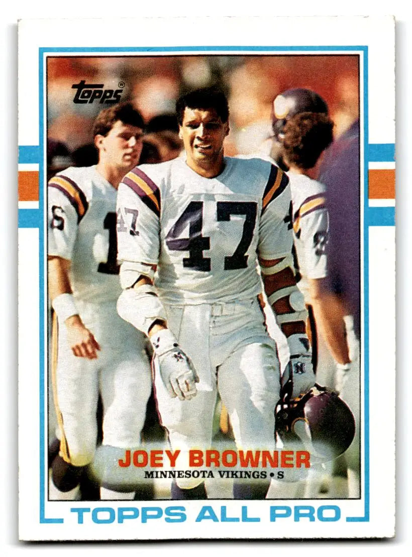 1989 Topps #75 Joey Browner - Football Card Single