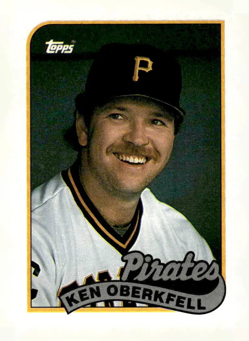 1989 Topps #751 Ken Oberkfell - Baseball Card Single