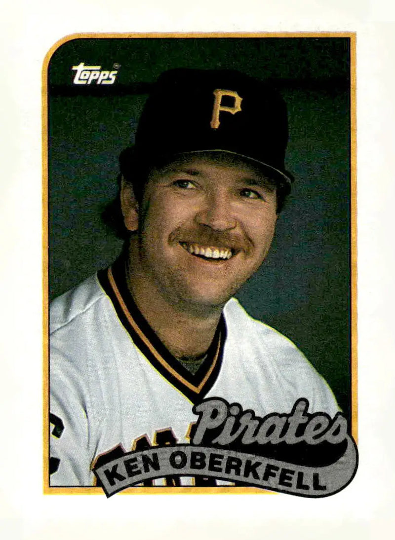 1989 Topps #751 Ken Oberkfell - Baseball Card Single
