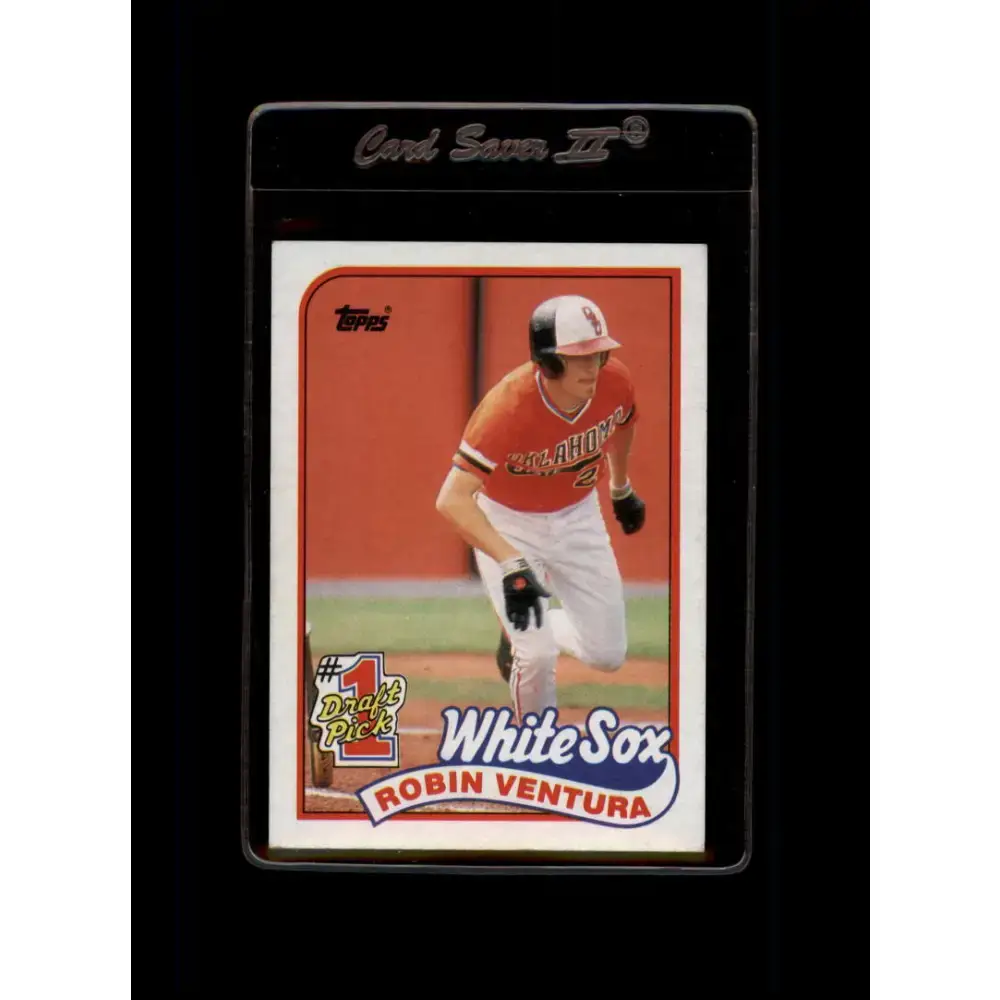 1989 Topps #764 Robin Ventura NM-MT RC Rookie Chicago White Sox Baseball Card - Baseball Card Single