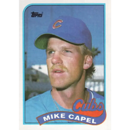 1989 Topps #767 Mike Capel NM-MT RC Rookie Chicago Cubs Baseball Card - Baseball Card Single