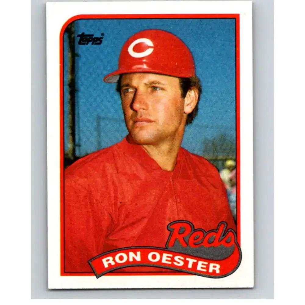 1989 Topps #772 Ron Oester NM-MT Cincinnati Reds Baseball Card - Baseball Card Single