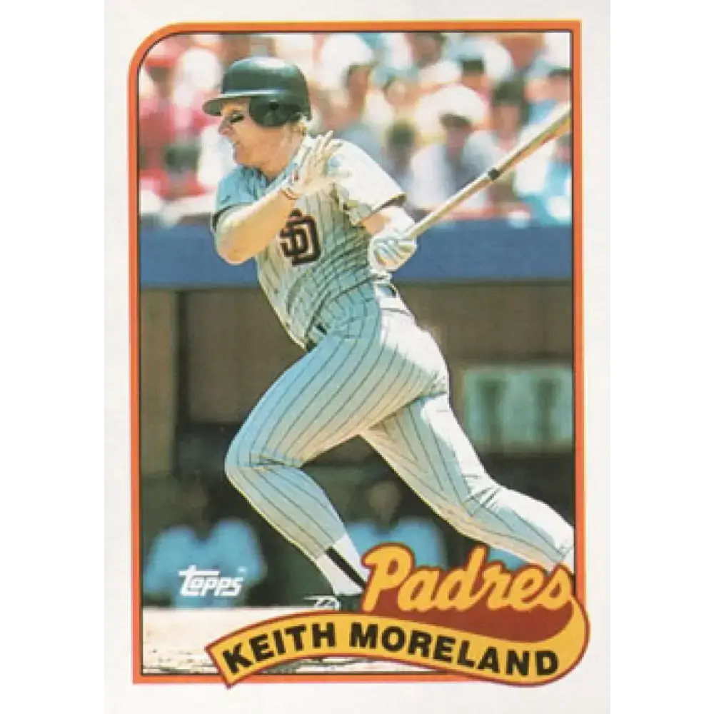 1989 Topps #773 Keith Moreland NM-MT San Diego Padres Baseball Card - Baseball Card Single