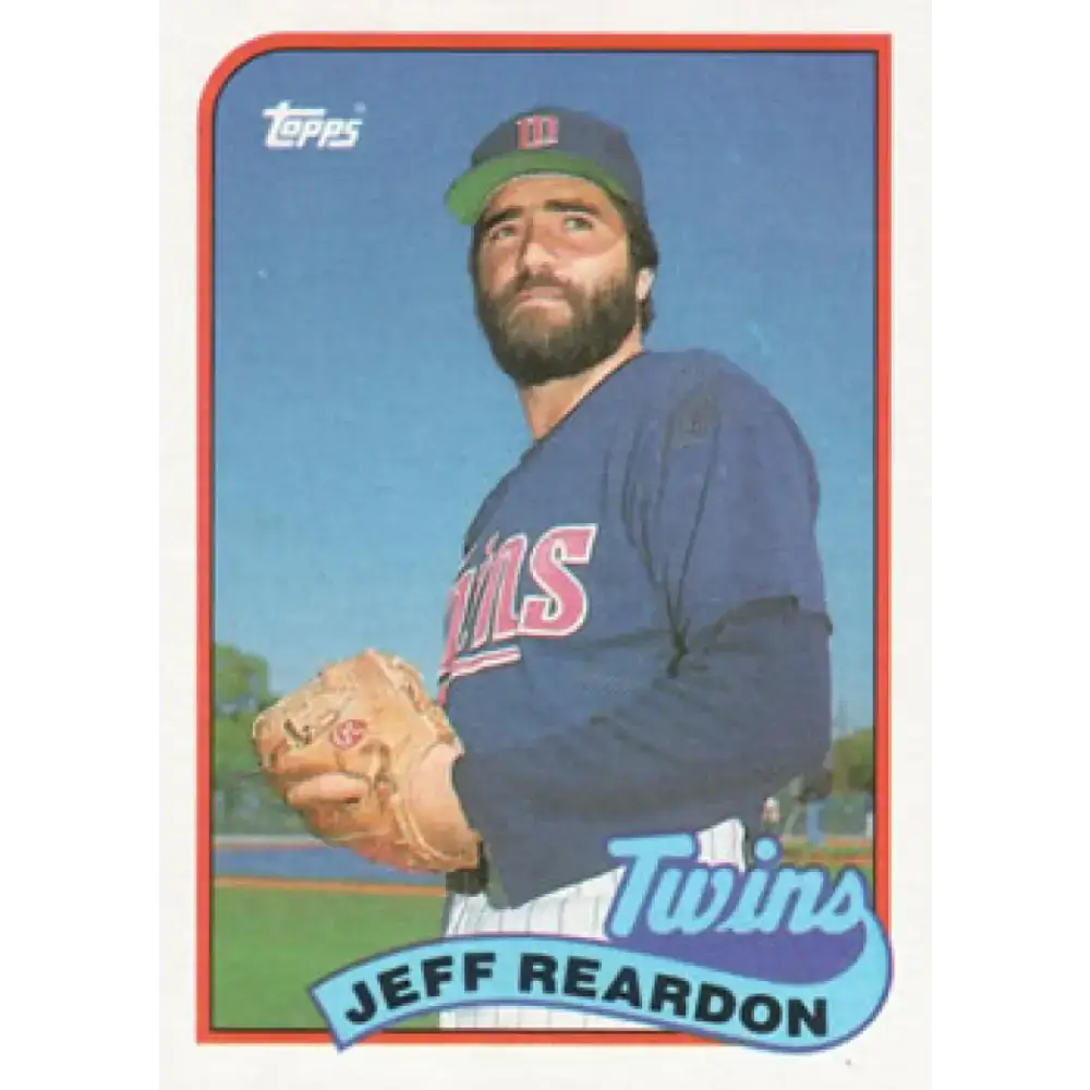 1989 Topps #775 Jeff Reardon NM-MT Minnesota Twins Baseball Card - Baseball Card Single