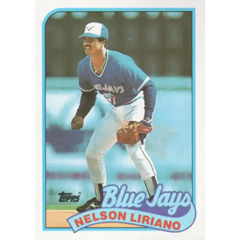 1989 Topps #776 Nelson Liriano NM-MT Toronto Blue Jays Baseball Card - Baseball Card Single