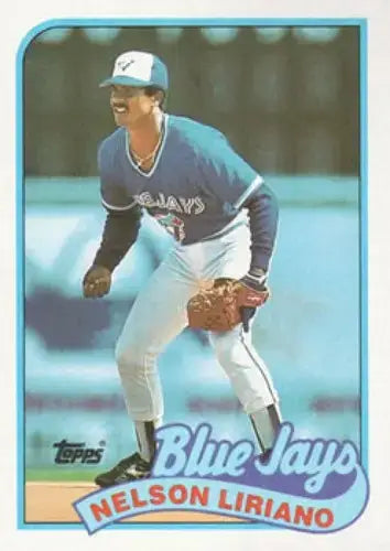 1989 Topps #776 Nelson Liriano NM Near Mint Blue Jays - Baseball Card Single