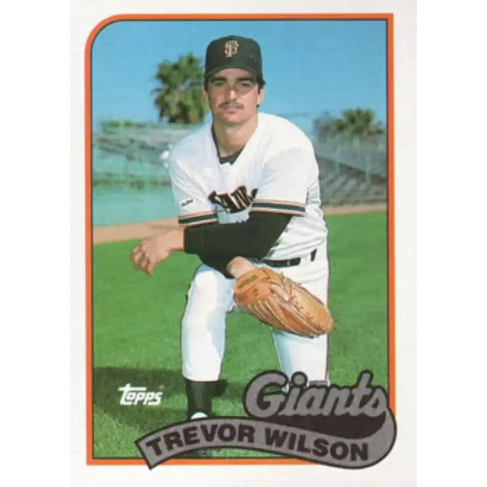 1989 Topps #783 Trevor Wilson NM-MT RC Rookie San Francisco Giants Baseball Card - Baseball Card Single