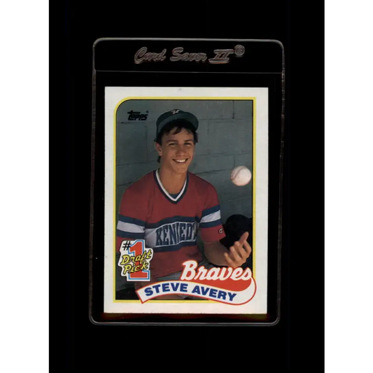 1989 Topps #784 Steve Avery NM-MT RC Rookie Atlanta Braves Baseball Card - Baseball Card Single