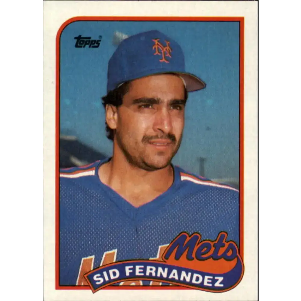 1989 Topps #790 Sid Fernandez NM-MT New York Mets Baseball Card - Baseball Card Single