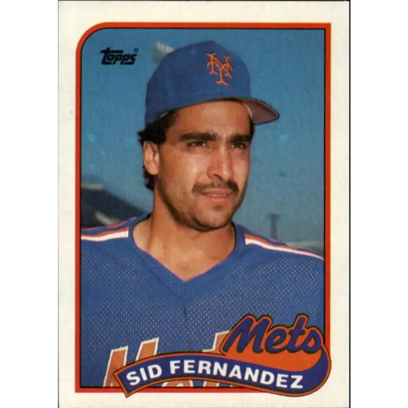 1989 Topps #790 Sid Fernandez NM-MT New York Mets Baseball Card - Baseball Card Single