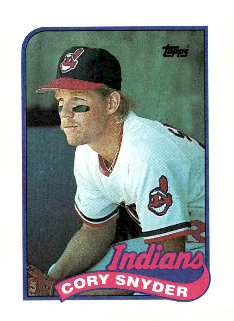 1989 Topps #80 Cory Snyder - Baseball Card Single