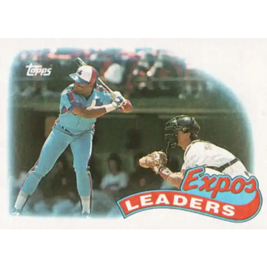 1989 Topps #81 Tim Raines Montreal Expos TL NM-MT Montreal Expos Baseball Card - Baseball Card Single