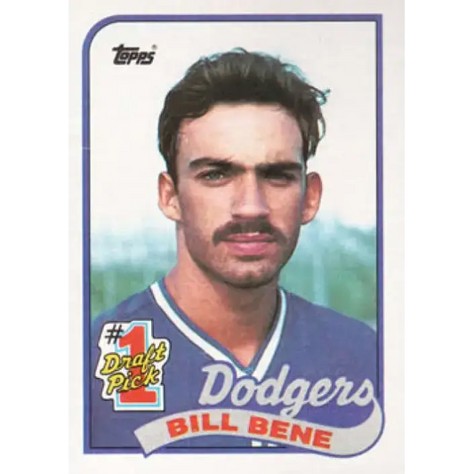 1989 Topps #84 Bill Bene FDP NM-MT Los Angeles Dodgers Baseball Card - Baseball Card Single