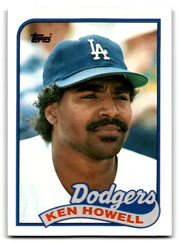 1989 Topps #93 Ken Howell NM Near Mint Dodgers ID:72076 - Baseball Card Single