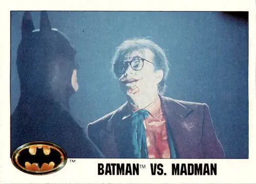 1989 Topps Batman #127 Batman vs. Madman NM Near Mint ID:46277 - DC Card Single