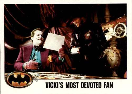 1989 Topps Batman #61 Vicki’s Most Devoted Fan NM Near Mint ID:46094 - DC Card Single