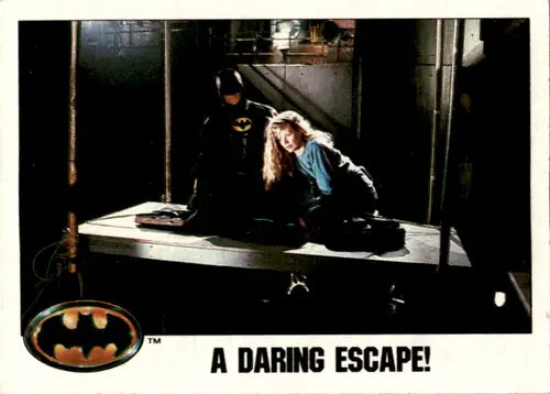 1989 Topps Batman #76 A Daring Escape! NM Near Mint ID:46099 - DC Card Single