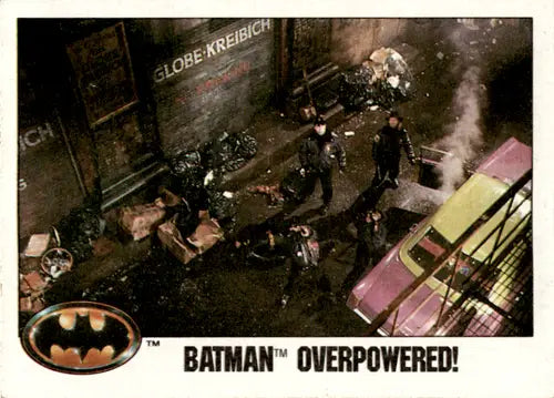 1989 Topps Batman #85 Batman Overpowered! NM Near Mint ID:46264 - DC Card Single