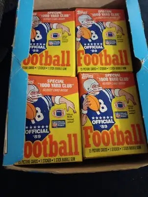 1989 Topps Football - (1) Sealed Wax Pack. NFL. - Football Card Box