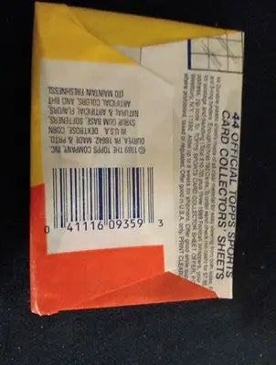 1989 Topps Football - (1) Sealed Wax Pack. NFL. - Football Card Box
